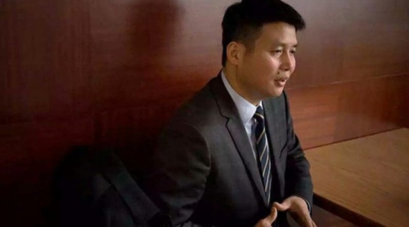Guangzhou human rights lawyer Ge Yongxi is shown in an undated file photo. Photo courtesy of fellow rights lawyers
