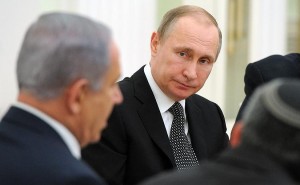Russia's Vladimir Putin and Israel's Benjamin Netanyahu. Photo Credit: Kremlin.ru