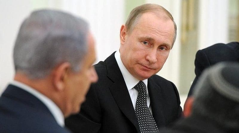 Russia's Vladimir Putin and Israel's Benjamin Netanyahu. Photo Credit: Kremlin.ru