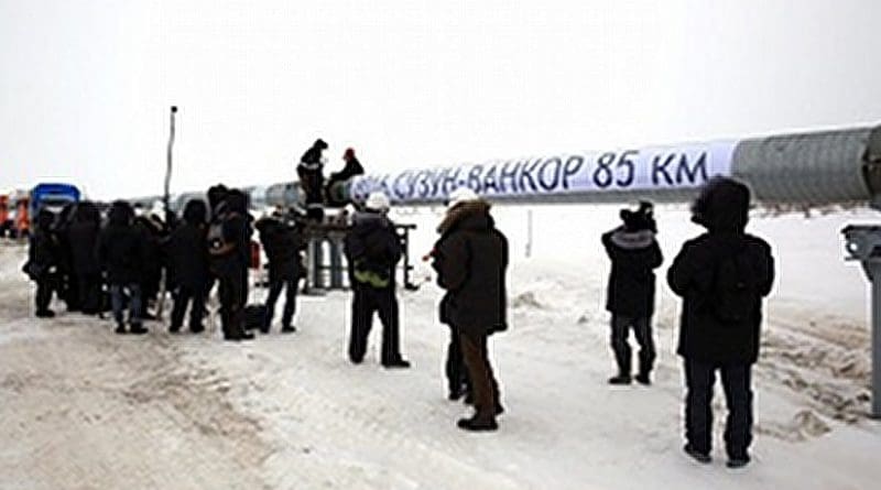 RN-Vankor, a Rosneft subsidiary, finishing the construction of a linear sector of Suzun-Vankor intrafield oil pipeline
