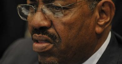 Sudan's Omar Hassan Ahmad al-Bashir. Photo Credit: U.S. Navy photo by Mass Communication Specialist 2nd Class Jesse B. Awalt