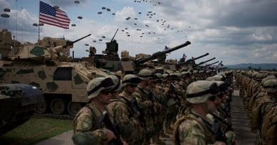 US troops participating in Noble Partner Drills in Georgia. Photo Credit: US Army.