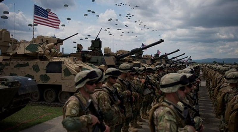 US troops participating in Noble Partner Drills in Georgia. Photo Credit: US Army.