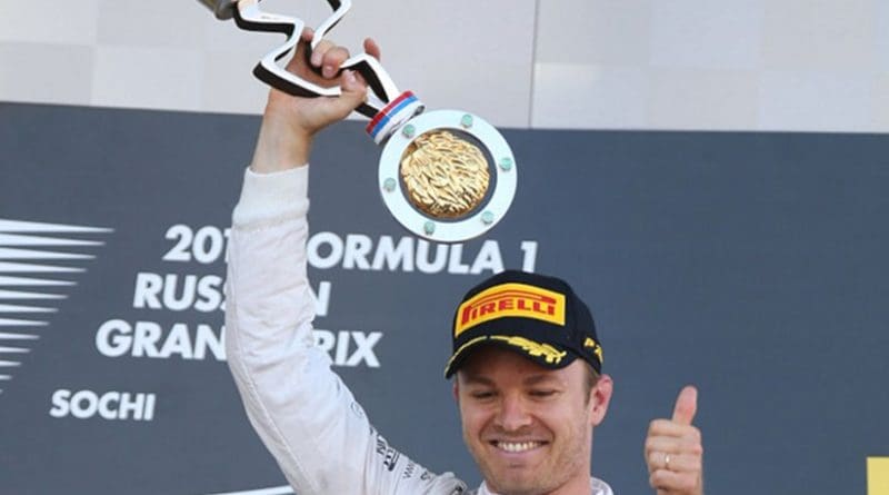 Russian GP 2016 winner. Nico Rosberg. Photo credit: Daimler