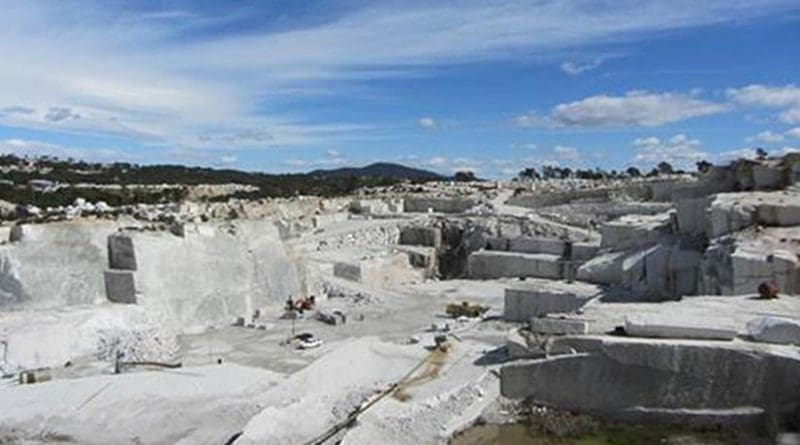 Open pit granite quarry in Cadalso de los Vidrios. / D. M. Freire-Lista/IGEO (CSIC-UCM)