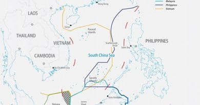 South China Sea Claims. Source: FPRI