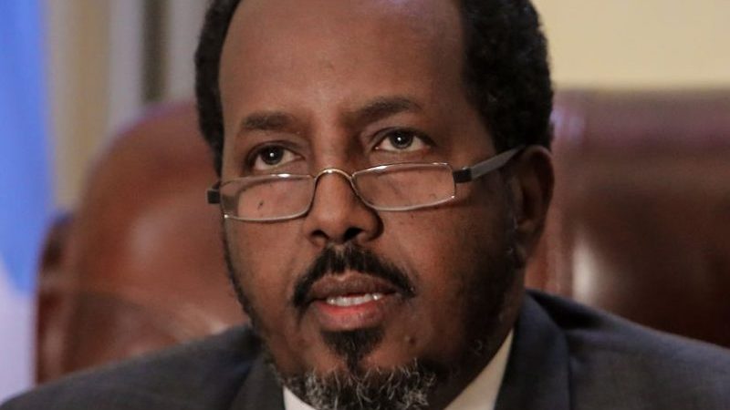 Somalia's President Hassan Sheikh Mohamud. Photo Credit: AMISOM Public Information, Stuart Price, Wikipedia Commons.
