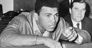 Muhammad Ali in 1966. Source: Dutch National Archives, The Hague, Fotocollectie Algemeen Nederlands Persbureau (ANEFO), Wikipedia Commons.