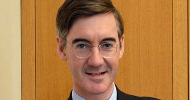 The United Kingdom's Hon Jacob Rees-Mogg MP. Photo by LadyGeekTV, Wikipedia Commons.
