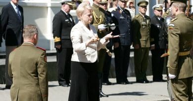 Lithuania's Dalia Grybauskaite. Source: Kapeksas, Wikimedia Commons.