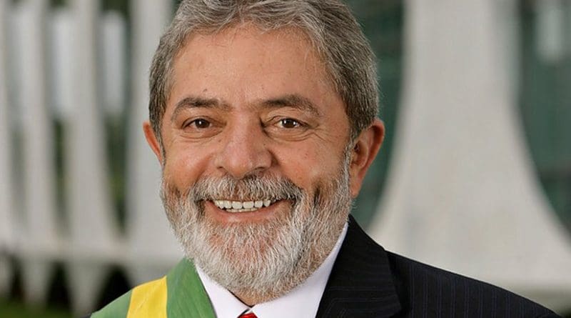 Brazil's Luiz Inácio Lula da Silva. Photo Credit: Agência Brasil, Wikipedia Commons.