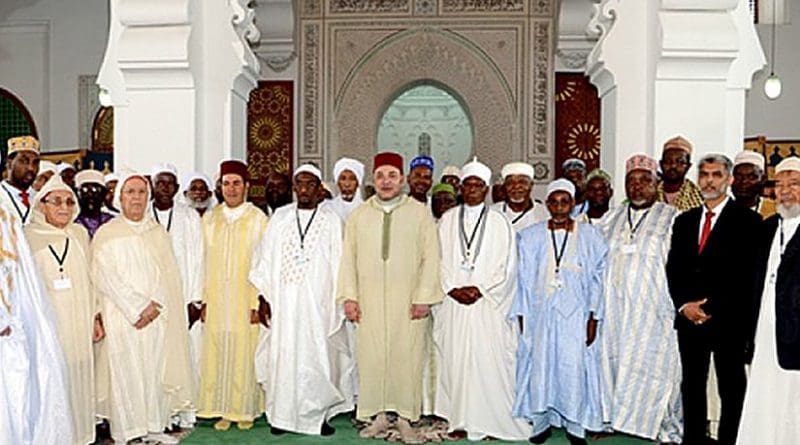Morocco's King Mohammed VI chairs installation ceremony of the Higher Council of the recently set up Mohammed VI Foundation for African Islamic scholars.
