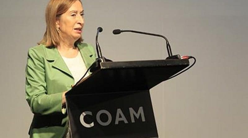 Spain's Minister for Public Works, Ana Pastor. Photo Credit: Ministerio de Fomento.