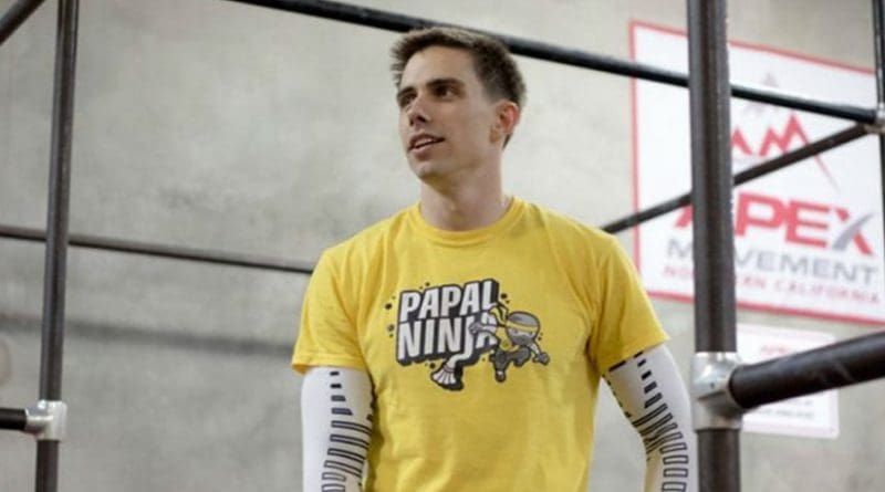 Sean Bryan, the Papal Ninja. Photo Credit: Christopher Silva, courtesy of Sean Bryan.