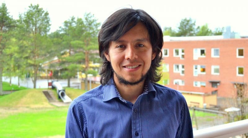 Esteban Guerrero, doctoral student at the Department of Computing Science, Umeå University in Sweden.