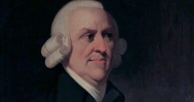 Portrait of the political economist and philosopher Adam Smith (1723-1790) by an unknown artist, which is known as the ‘Muir portrait’ after the family who once owned it.