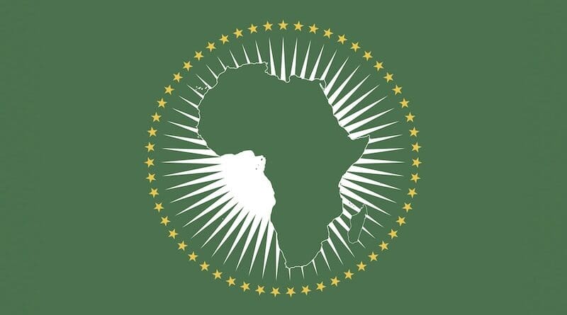 African Union flag. Source: Wikipedia Commons.