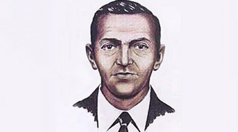A 1972 FBI composite drawing of D. B. Cooper
