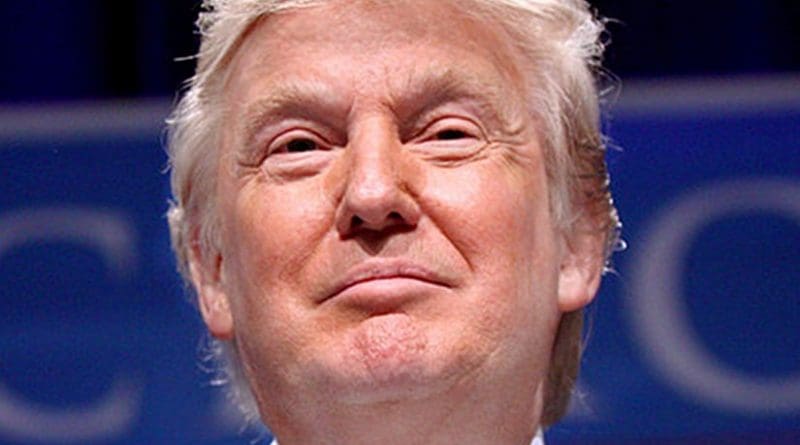 Donald Trump. Photo by Gage Skidmore, Wikipedia Commons.