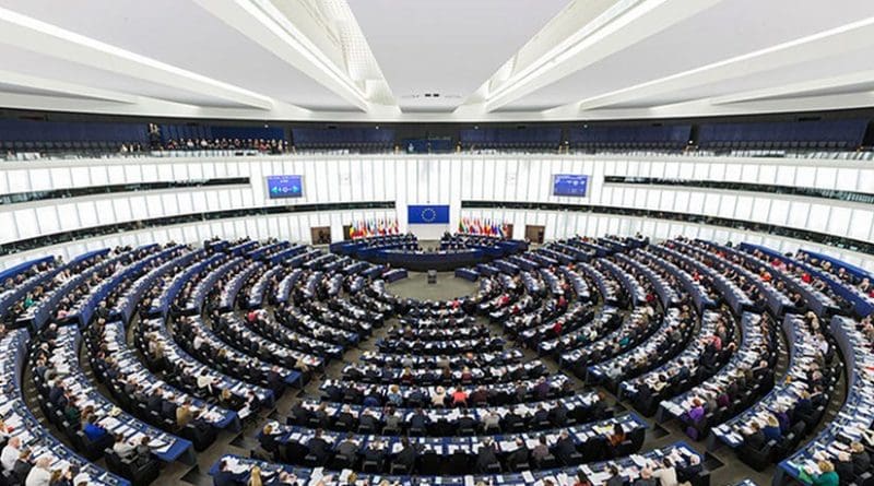 The European Parliament. Photo by Diliff, Wikipedia Commons.
