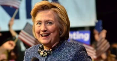 Hillary Clinton. Photo by Zachary Moskow, Wikipedia Commons.