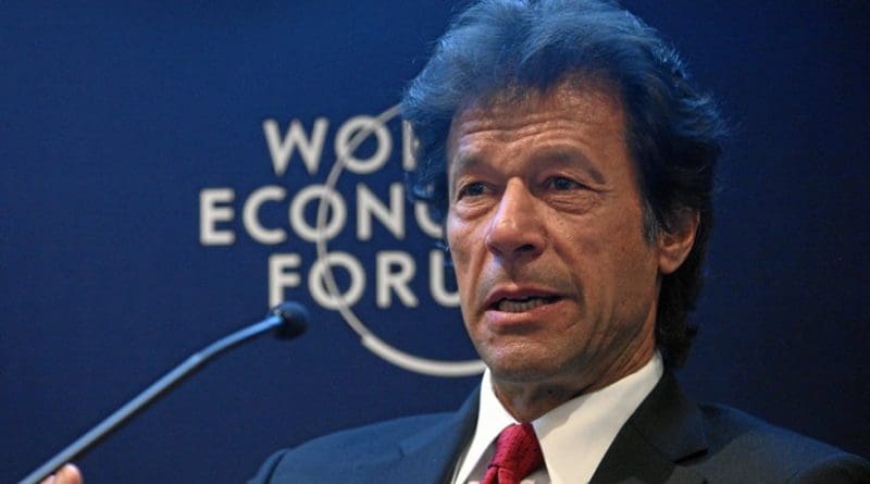 Pakistan's Imran Khan. Photo by World Economic Forum, Wikimedia Commons.