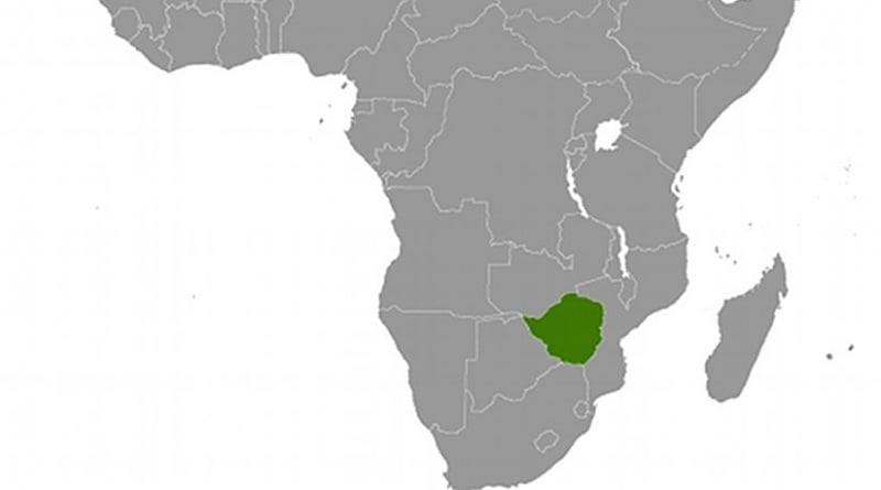 Location of Zimbabwe. Source: CIA World Factbook.