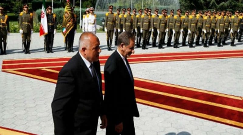 Bulgaria's Prime Minister Boyko Borissov and Iran’s Vice-President Eshaq Jahangiri in Tehran. Source: Facebook