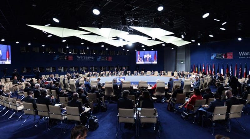 NATO-Georgia Commission meeting at the level of foreign ministers at the NATO Summit in Warsaw, July 8, 2016. Photo: NATO