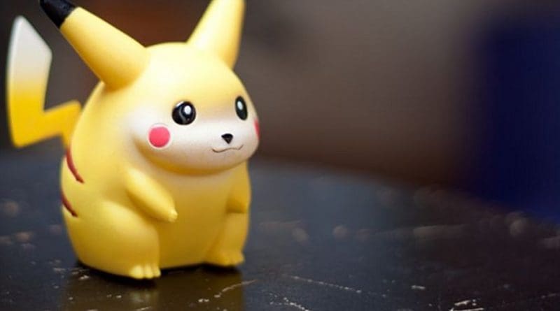 Pikachu. Credit: etnyk via FLickr (CC BY NC ND 2.0).