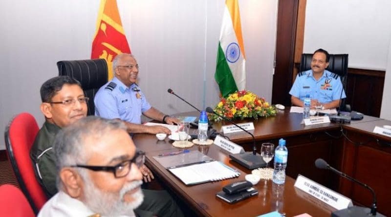 Second Strategic Discussions between the Armed Forces of India and Sri Lanka. Photo Credit: Sri Lanka government.