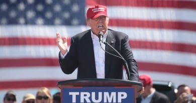 Donald Trump. Photo by Gage Skidmore, Wikipedia Commons.