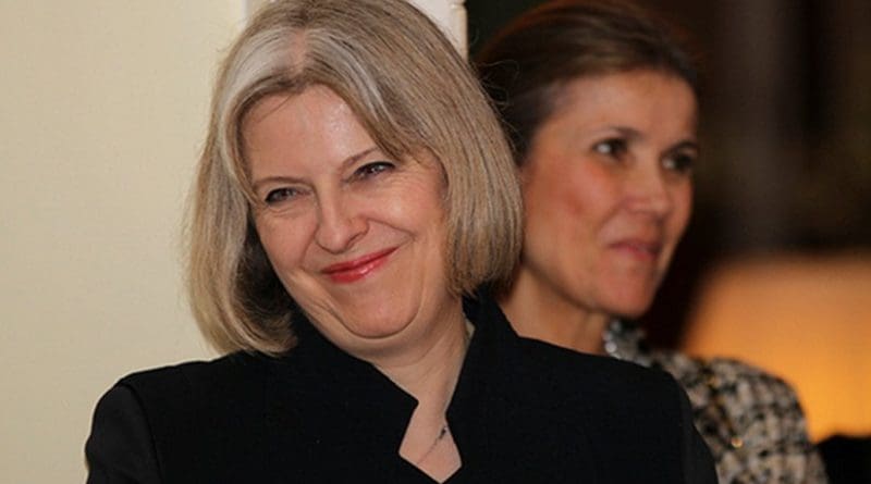 United Kingdom's Theresa May. Photo US Embassy London.