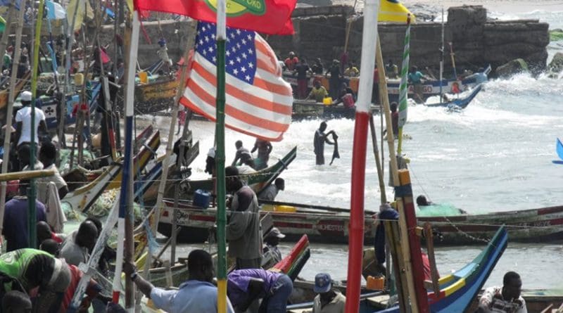 Fishing fleet in Ghana