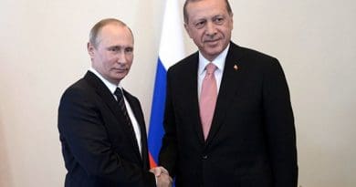 Russian President Vladimir Putin and Turkish President Recep Tayyip Erdogan. Source: Kremlin.ru