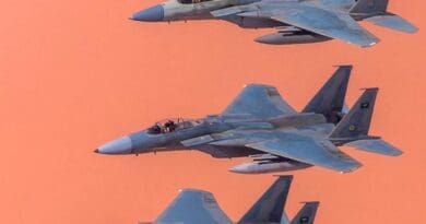 Saudi Arabian F-15C aircraft. Photo by Saudi88hawk, Wikipedia Commons.