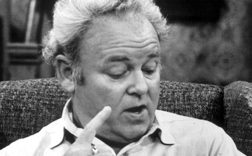 "Archie Bunker' in CBS Television press release is dated 26 November 1975. Wikipedia Commons.