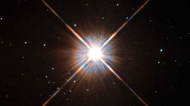 Proxima Centauri as seen by Hubble. Photo by ESA/Hubble, Wikipedia Commons.