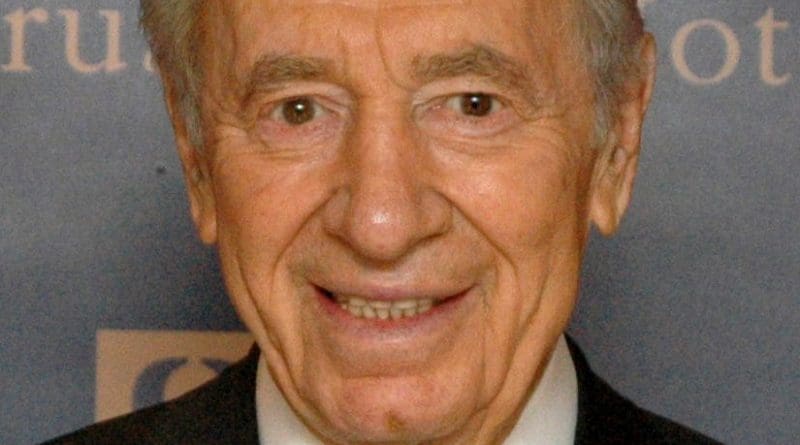 Israel's Shimon Peres. Photo by Michael Thaidigsmann, Wikipedia Commons.