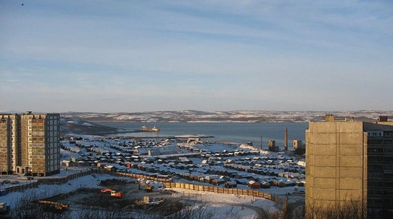 Severomorsk, in Murmansk Oblast, Russia. Photo by Insider, Wikipedia Commons.