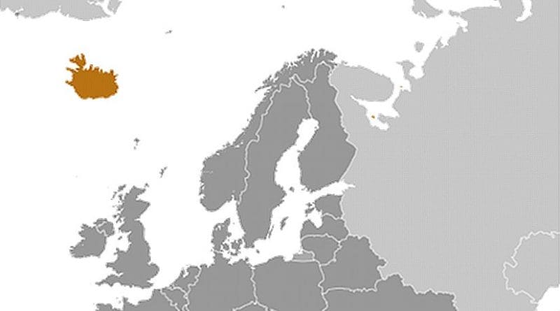 Location of Iceland. Source: CIA World Factbook.