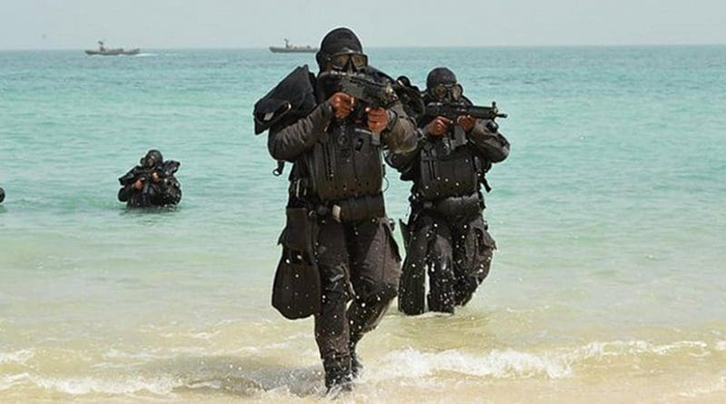 Saudi Arabia Navy personnel participate in Exercise Gulf Shield 1. Photo Credit: SPA