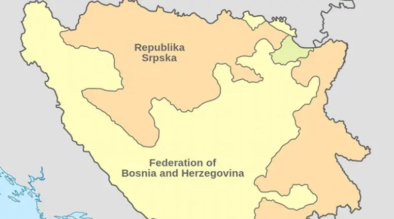 Location of Republika Srpska. Source: Wikipedia Commons.