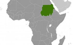 Location of Sudan. Source: CIA World Factbook.