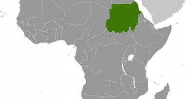 Location of Sudan. Source: CIA World Factbook.