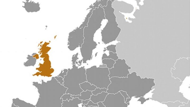 Location of United Kingdom. Source: CIA World Factbook.