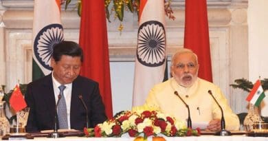 India's Prime Minister Narendra Modi with China's President Xi Jinping. Photo Credit: Narendra Modi, Wikipedia Commons.
