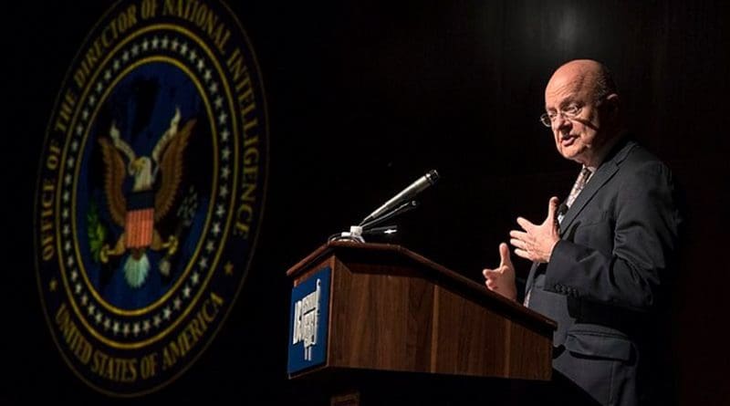 James Clapper. File photo by Jay Godwin, Wikipedia Commons.