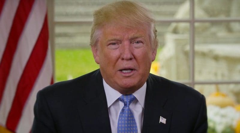 US President-elect Donald J. Trump releases a video providing the American people with an update on the Presidential Transition. Photo Credit: Screenshot from https://www.greatagain.gov