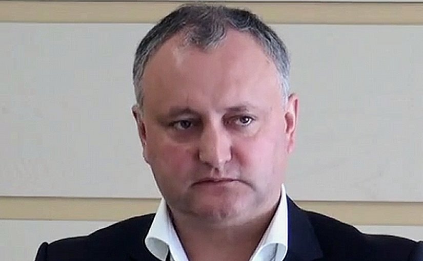 Moldova's Igor Dodon. Photo by Privesc.Eu Moldova, Wikipedia Commons.